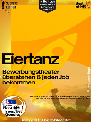cover image of Eiertanz –  Bewerbungstheater überstehen & jeden Job bekommen
